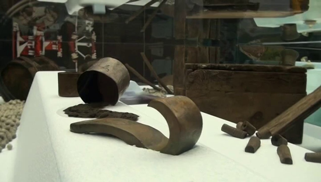 Aparece una botella de vino Fondillón en un barco inglés naufragado en 1813