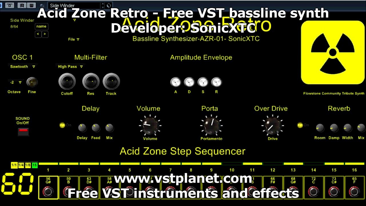 Free VST - Acid Zone Retro - vstplanet.com