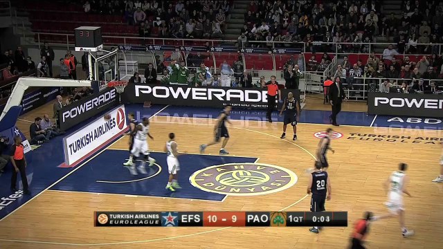 Assist of the night: Dimitris Diamantidis, Panathinaikos Athens