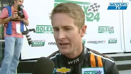 Ryan Hunter-Reay 2013 Daytona 24 Hours Interview