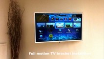 Professional TV mounting installation, tv aerial installers Manchester, TV installers Lancashire