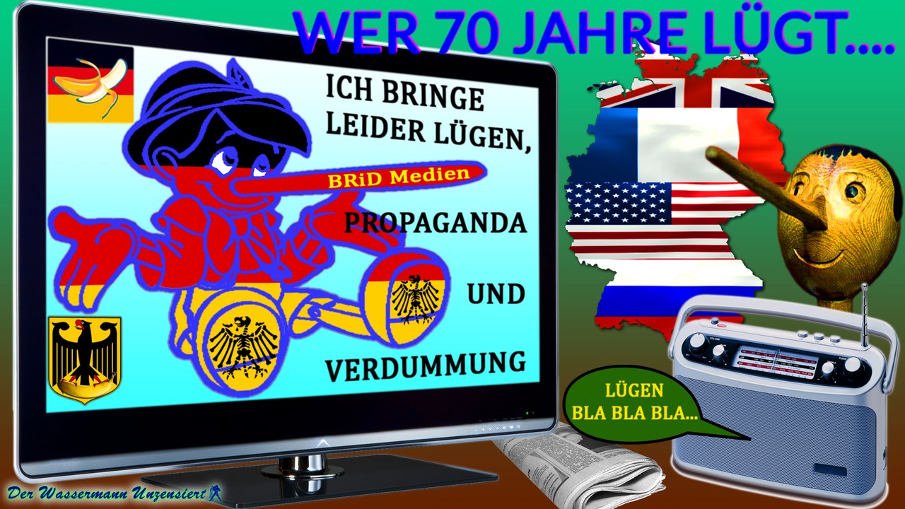 Die Lügen der Bundesrepublik (70 Jahre nur belogen)