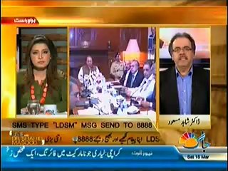 Live With Dr. Shahid Masood - 15th March 2014