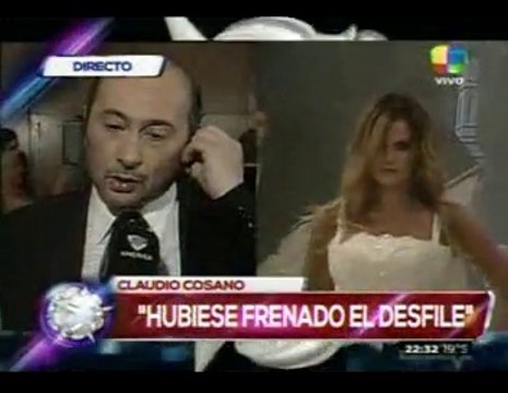 Imágenes de Paula desfilando en Intratables 2 - 14 de Marzo