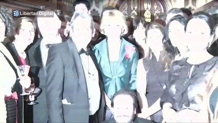 Esperanza Aguirre pronuncia un discurso en la Cámara de los Comunes londinense