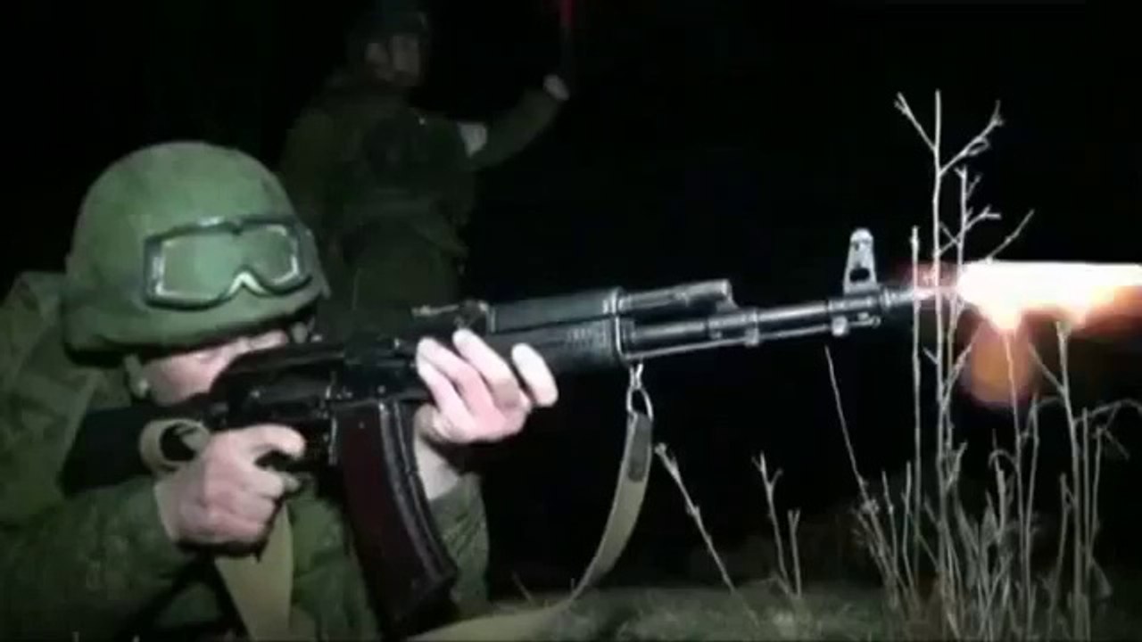 Ukraine vs Russia - Russian Army near Ukrainian Border