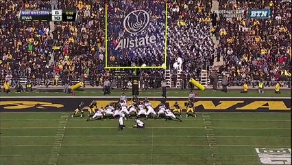 2013 Iowa vs. Northwestern 3rd Quarter