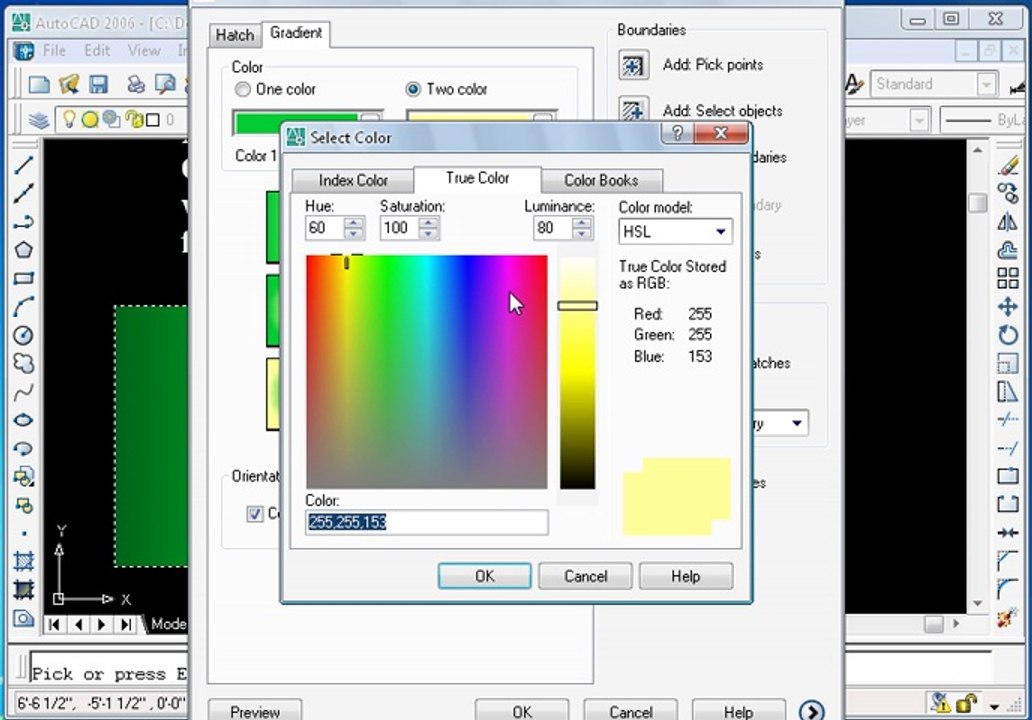 Gradient Command ohd