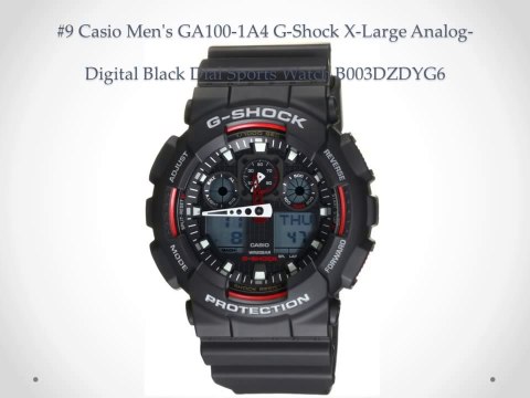 Top 10 Best Casio Watch Reviews G Shock Black Watches for Men