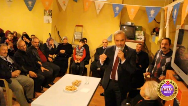 Ordu Ak Parti Altınordu Belediye Başkan Adayı Engin Tekintaş Şirinevler Mahallesi
