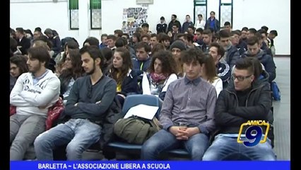 Barletta | L'associazione libera a scuola