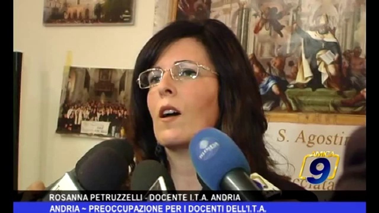 Andria | Preoccupazione per i docenti dell'I.T.A.
