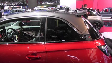 Opel Adam S, a Ginevra la city car che diventa sportiva