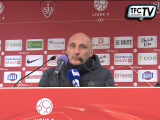 Brest - Tours FC "Le championnat n'est pas terminé ce soir" (O. Pantaloni)