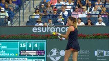 WTA Indian Wells: Radwanska bt. Halep (6-3 6-4)