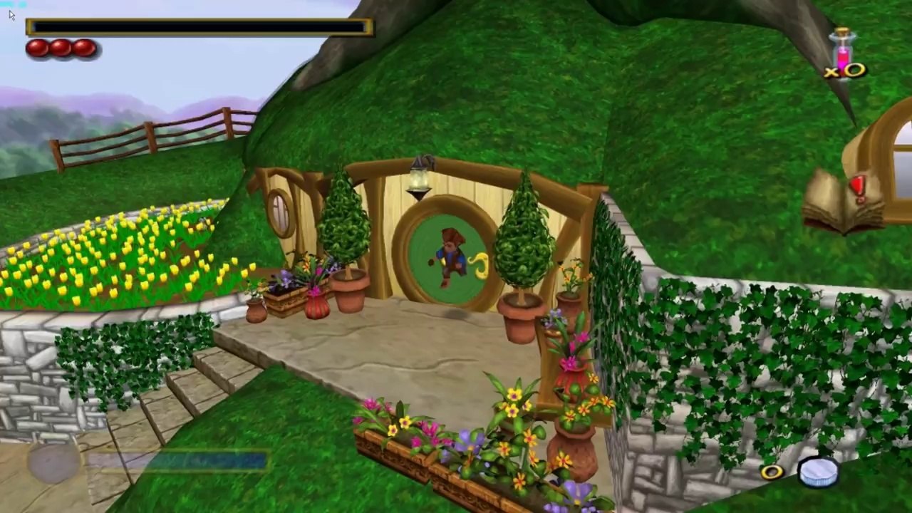 The Hobbit HD on Dolphin Emulator (Widescreen Hack)