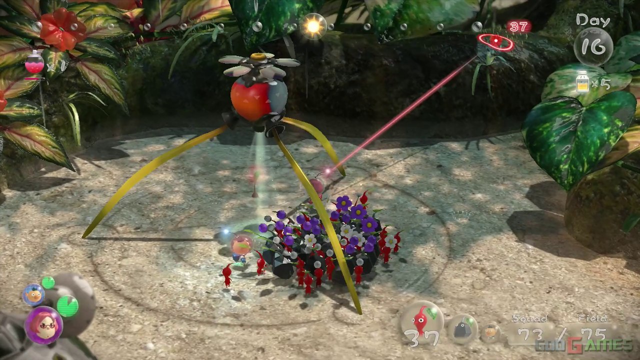 Pikmin 3 - WiiU Gameplay 1080P - part 16 (16 Day)