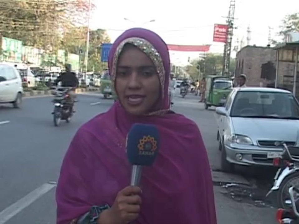 METRO BUS IN LAHORE  BY NADIA BATOOL BOKHARI 16.3.13.
