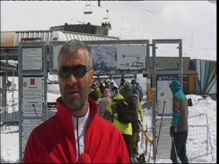 Φρέσκο χιόνι στον Παρνασσό που κατακλύστηκε από κόσμο