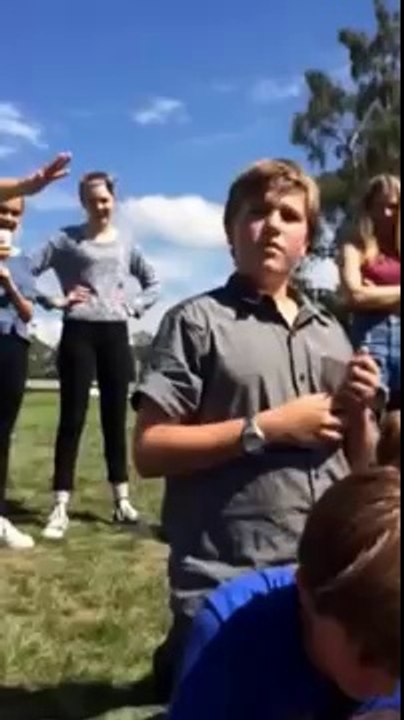 Tony Abbott Receives Some Tough Questions From 14-Year-Old Students