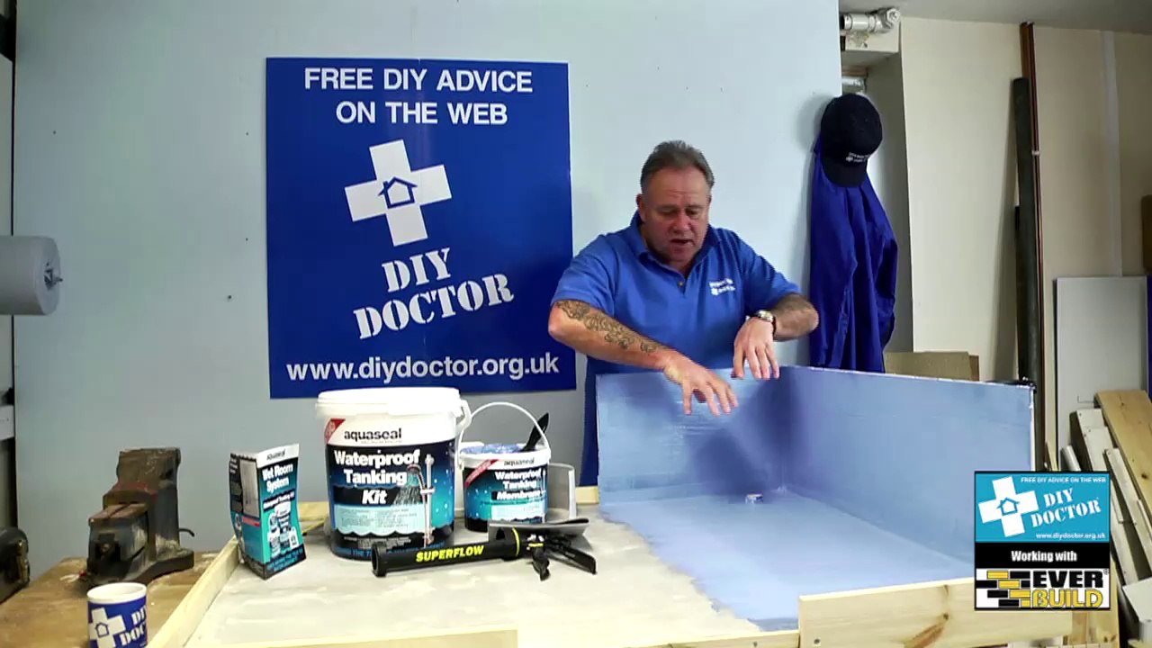 Everbuild Aquaseal Wet Room System & DIY Tanking from DIY Doctor