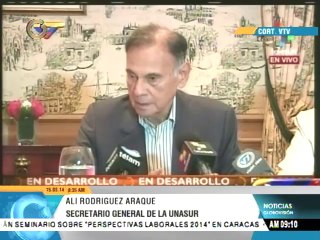 Unasur advierte que EEUU busca aislar a Venezuela a través de la prensa