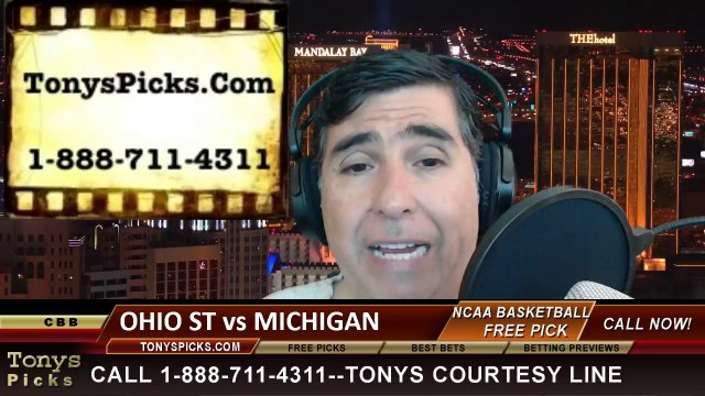 Michigan Wolverines vs. Ohio St Buckeyes Pick Prediction NCAA College Basketball Odds Preview 3-15-2014