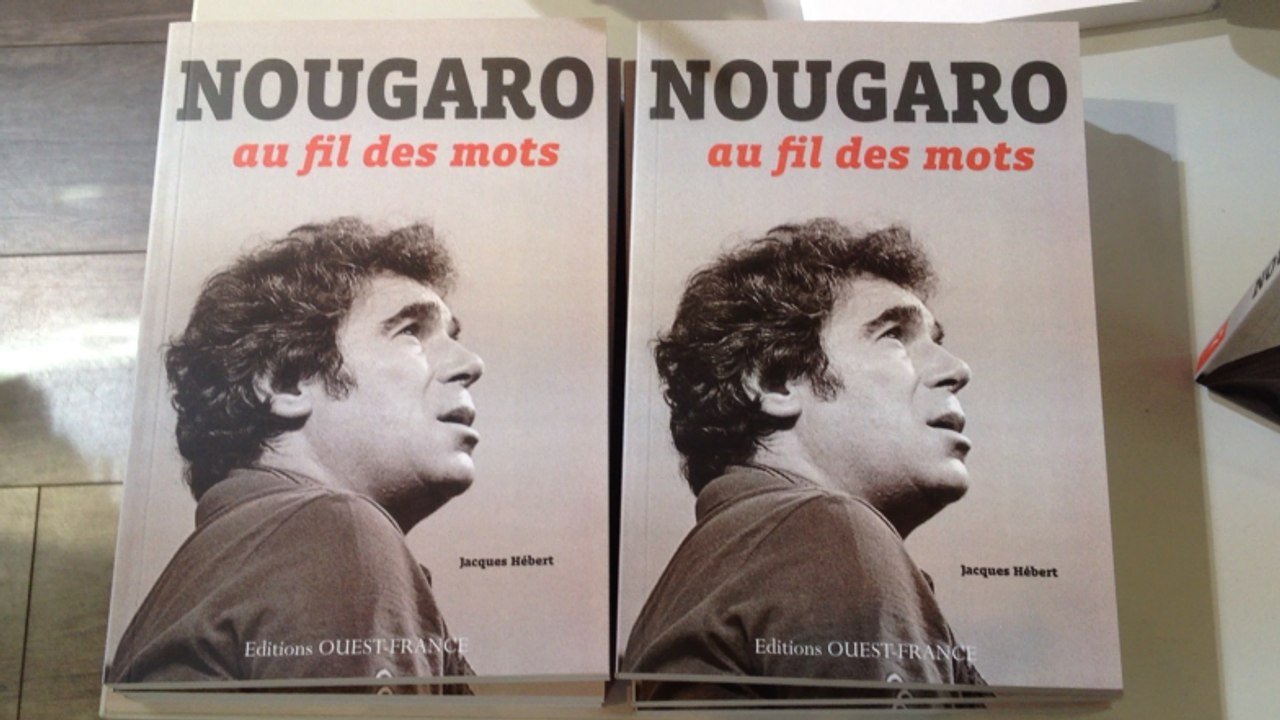 Jacques Hébert dédicace son livre sur Nougaro