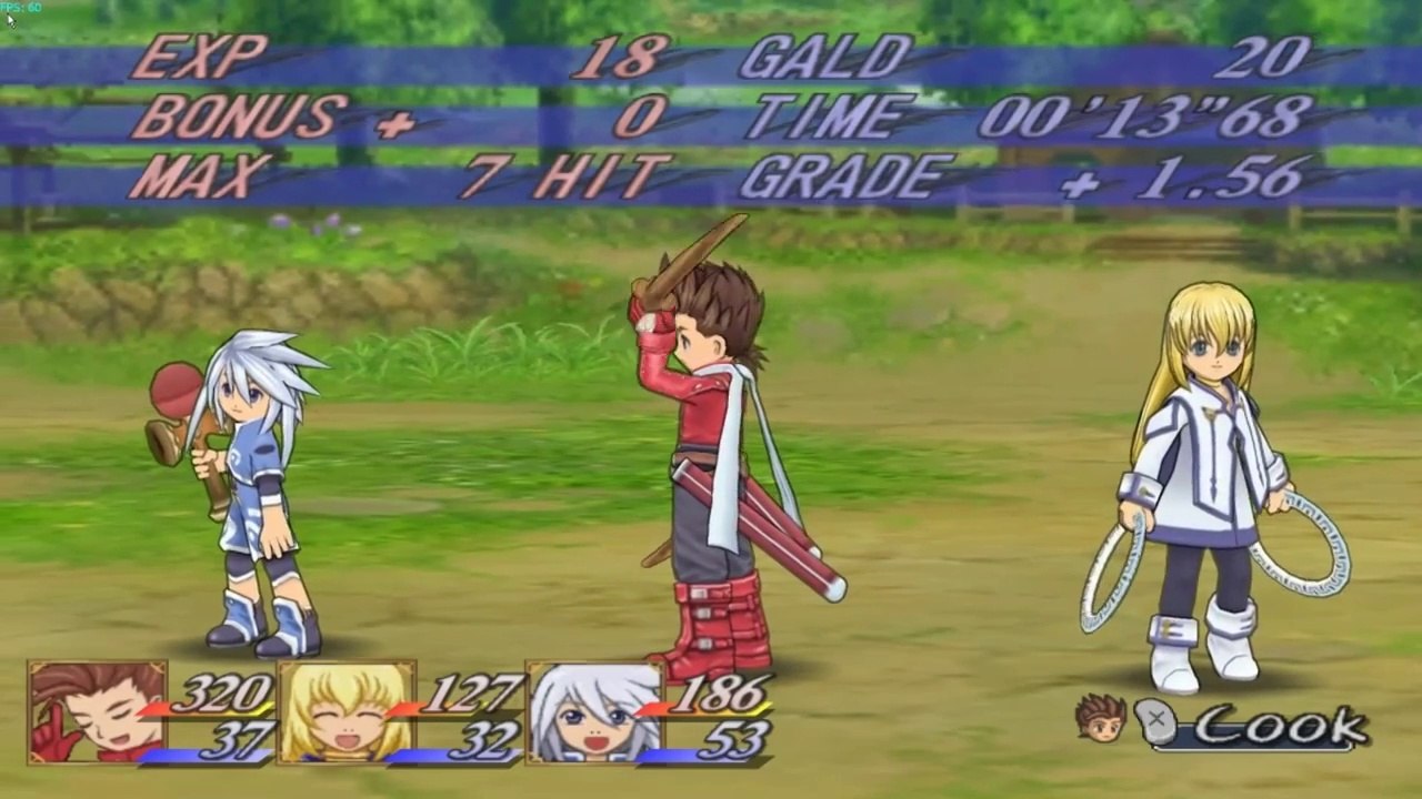 Tales of Symphonia HD on Dolphin Emulator (Widescreen Hack)