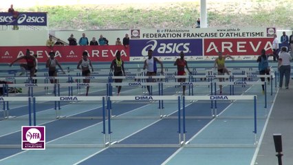 Скачать видео: Finale 60 m haies Espoirs Filles