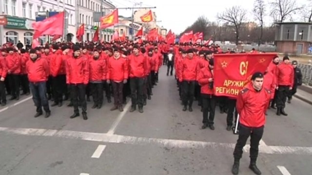 Dueling protests in Russia over Crimean conflict