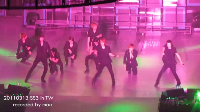 [FANCAM] 110313 SS3 in TW - BONAMANA