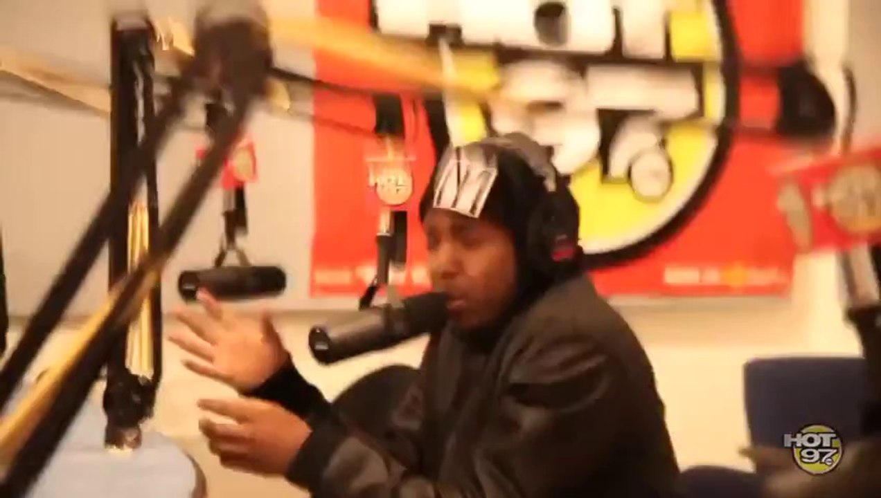 Kendrick Lamar "Keep It Thoro" Freestyle @ Hot 97 "In Flex We Trust" with Funkmaster Flex, 01-23-2013 Pt.1