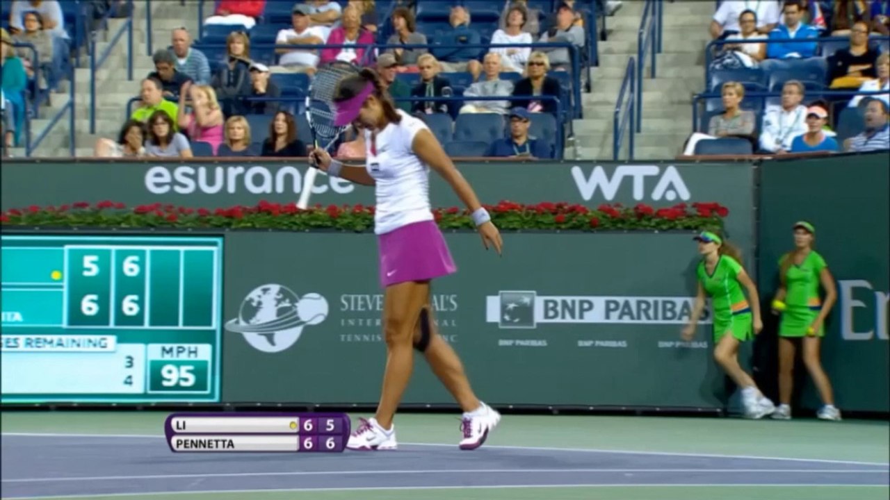 Indian Wells: Überraschung! Pennetta schaltet Li Na aus