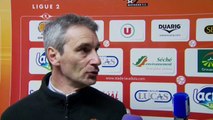 Conférence de presse Stade Lavallois - AJ Auxerre (3-0) : Denis ZANKO (LAVAL) - Bernard  CASONI (AJA) - 2013/2014