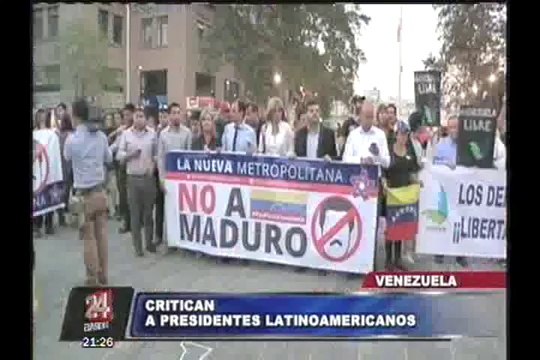Venezuela: activistas denuncian inacción de presidentes ante violencia en su país