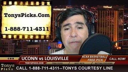 Download Video: Louisville Cardinals vs. Connecticut Huskies Pick Prediction NCAA College Basketball Odds Preview 3-15-2014