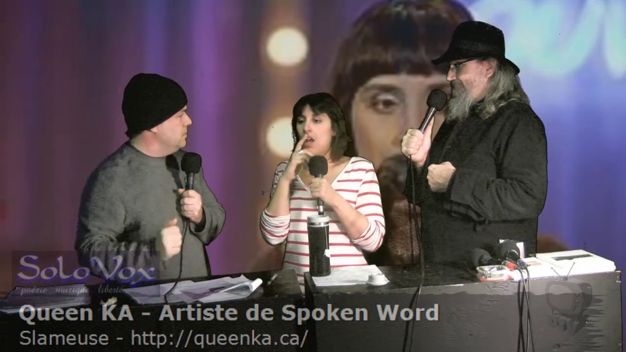 SoloVox poésie musique slam - 53 - Queen KA - Hommage poétique à Sylvia Plath
