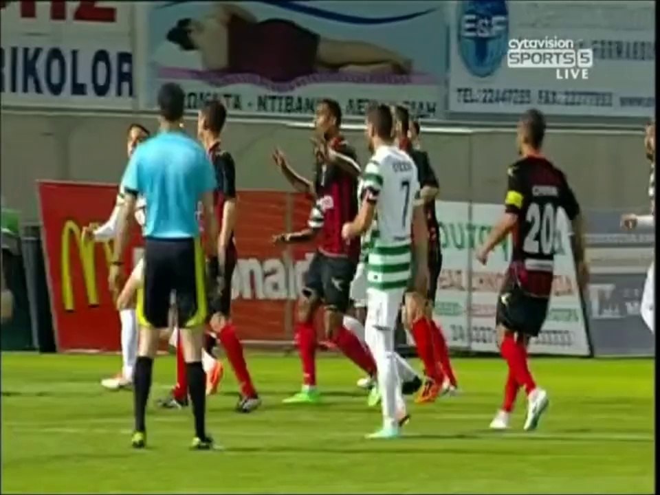 Ερμής-Ομόνοια 1-1 (25η αγωνιστική)