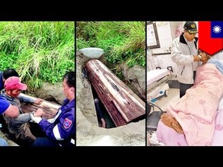 Man trapped in coffin for six days drank urine to survive