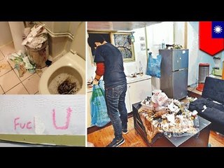 Check out how these tenants from hell trashed their apartment