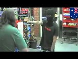 Robbery fail: Armed man makes hilarious attempted convenience store hold up in Bendigo, Australia