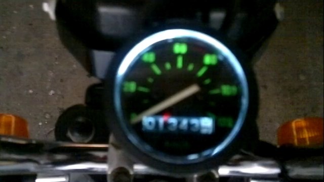 Leds compteur honda camino