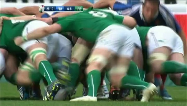 Rugby : tous les essais du match France-Irlande