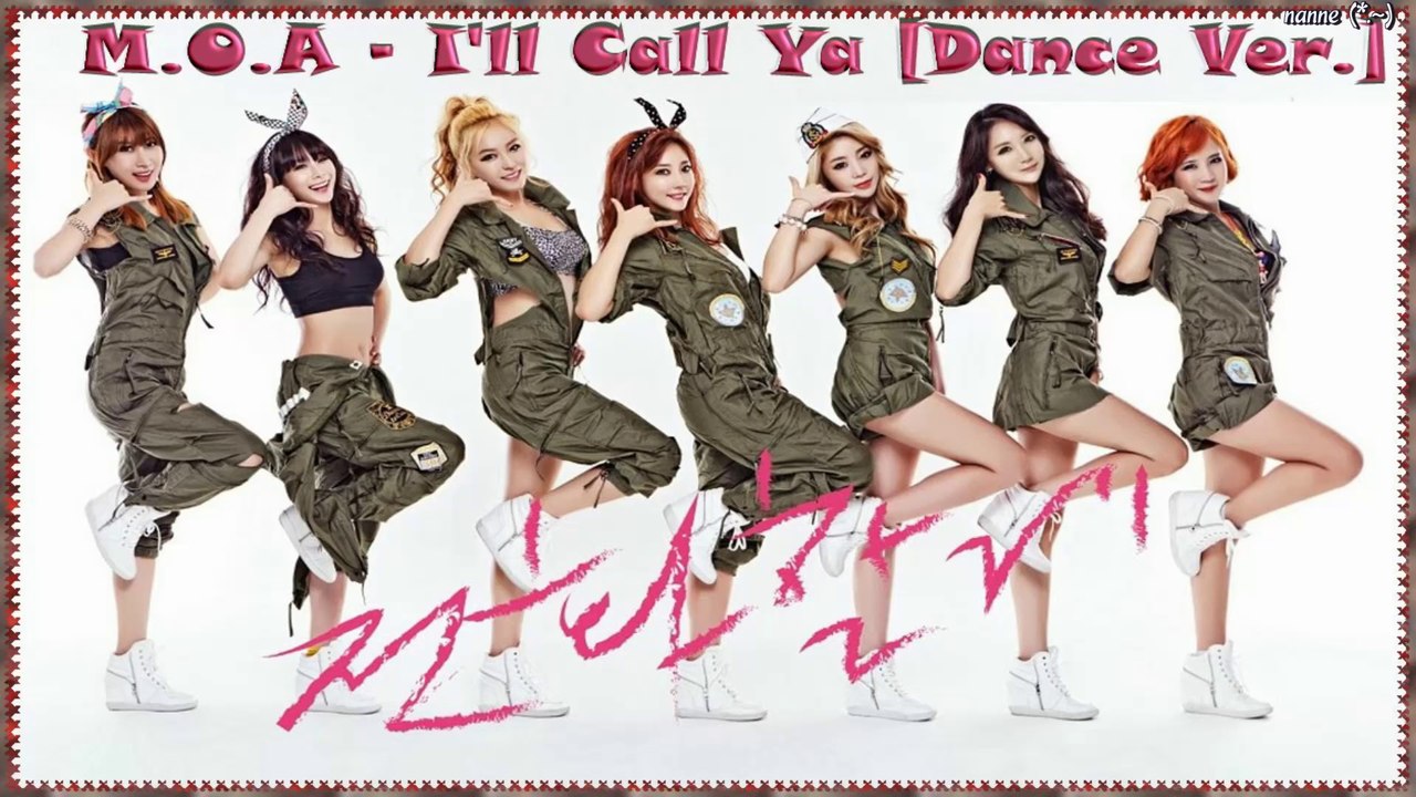 M.O.A - I'll Call Ya [Dance Ver.] MV k-pop [german sub]
