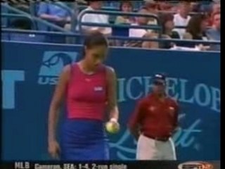 2002 New Haven QF Myskina vs. Hingis (1)