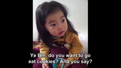 Mom Tries to Teach Adorable Girl Life Lesson