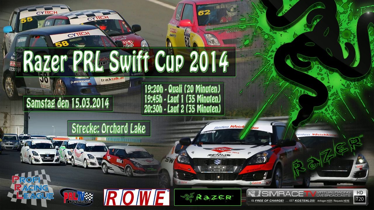 Razer prl swift cup 2014