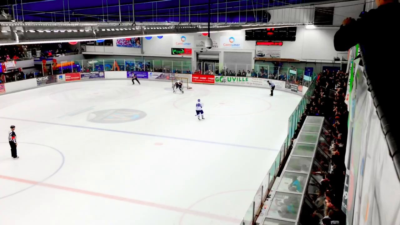 Tirs au but, Caen-Brest, 6e match play-down Ligue Magnus 2014, hockey sur glace.