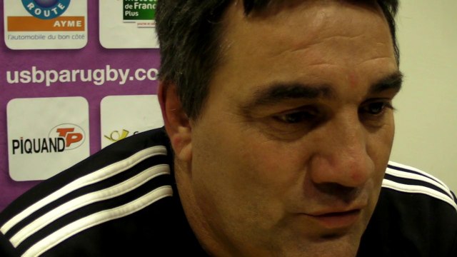 Rugby Pro D2 - Franck Marechal réagit après USB - La Rochelle